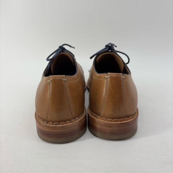 Johnston Murphy J&M 1850 Sz 10.5 Mens Brown Leather Lace Up - Picture 8 of 11